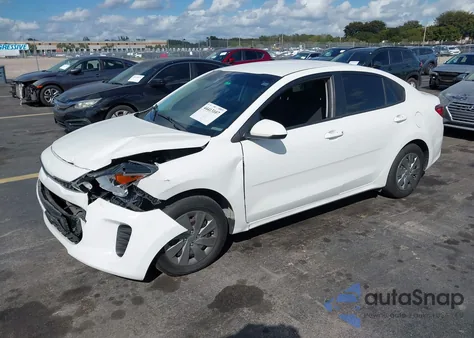 2020 Kia Rio Lx z USA, uszkodzony, nr VIN 3KPA24ADXLE349475